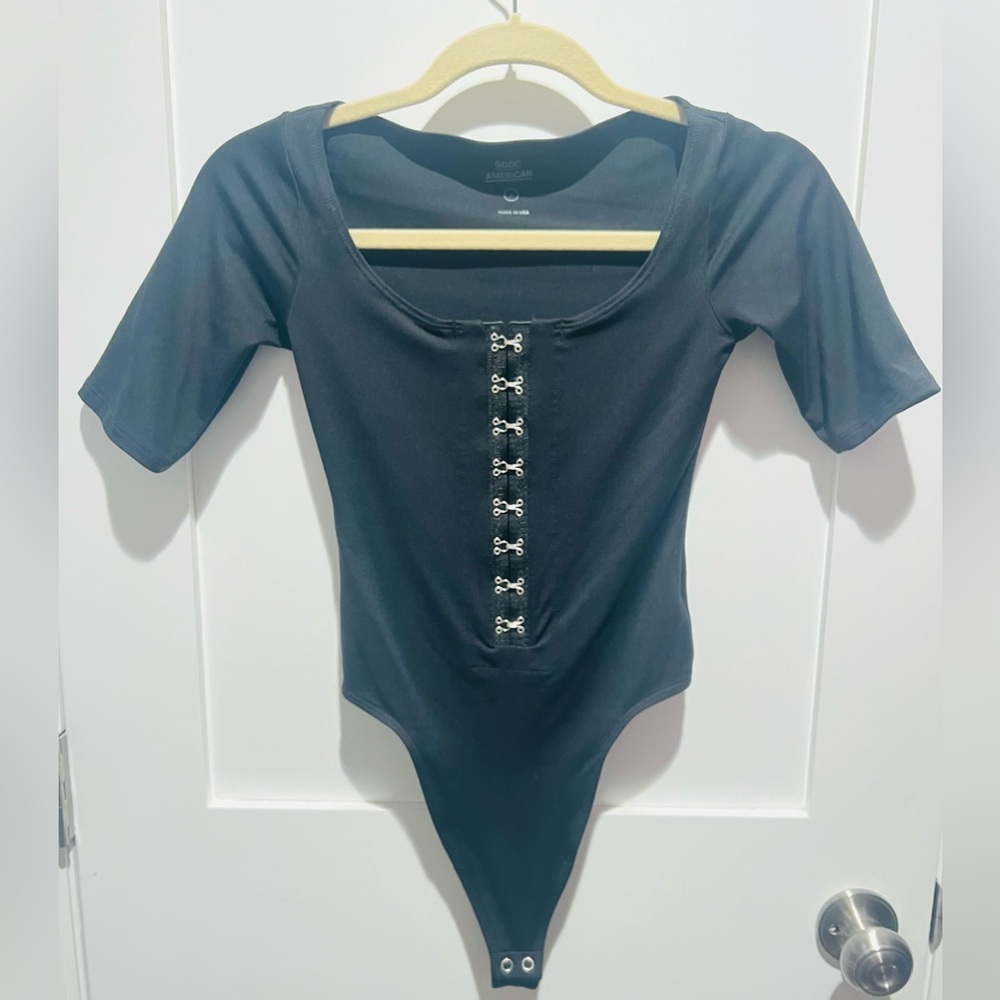 Good American black bodysuit - worn once- size 1